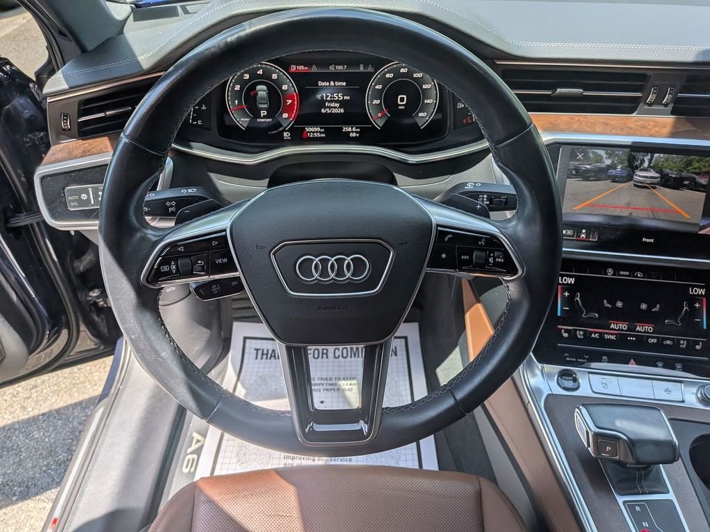 Used 2021 Blue Audi 3.0T Premium Plus image 16