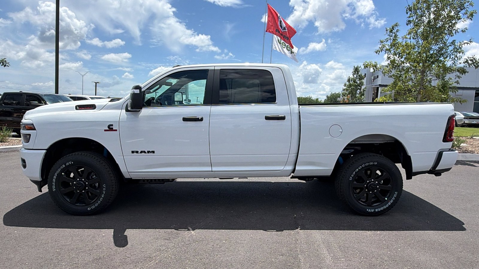 New 2026 Bright White Clear-Coat Exterior Paint RAM Lone Star image 8