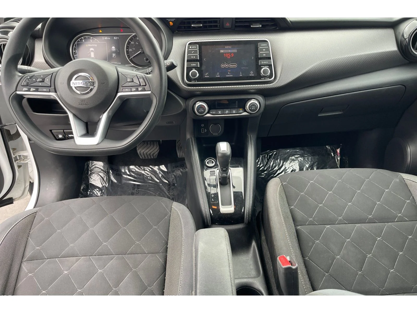 Used 2019 Aspen White Tricoat Nissan SV image 15