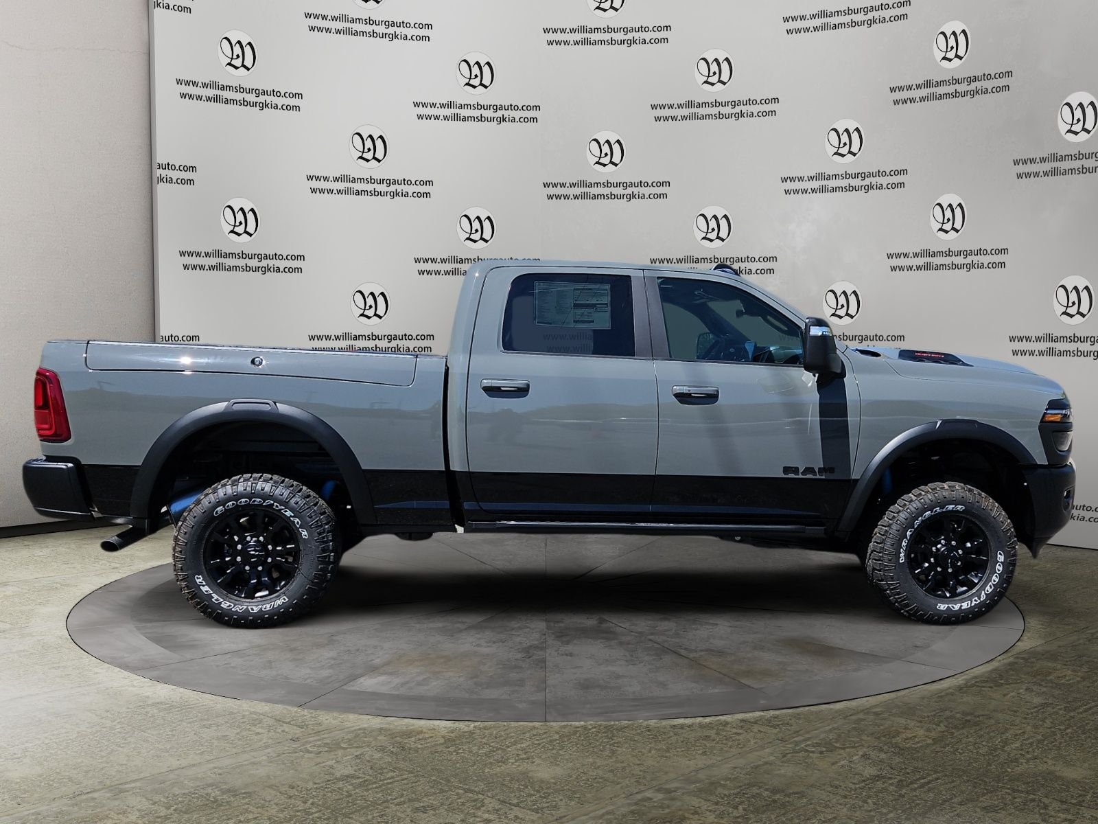 New 2026 Ceramic Gray Clear-Coat Exterior Paint RAM Power Wagon image 6