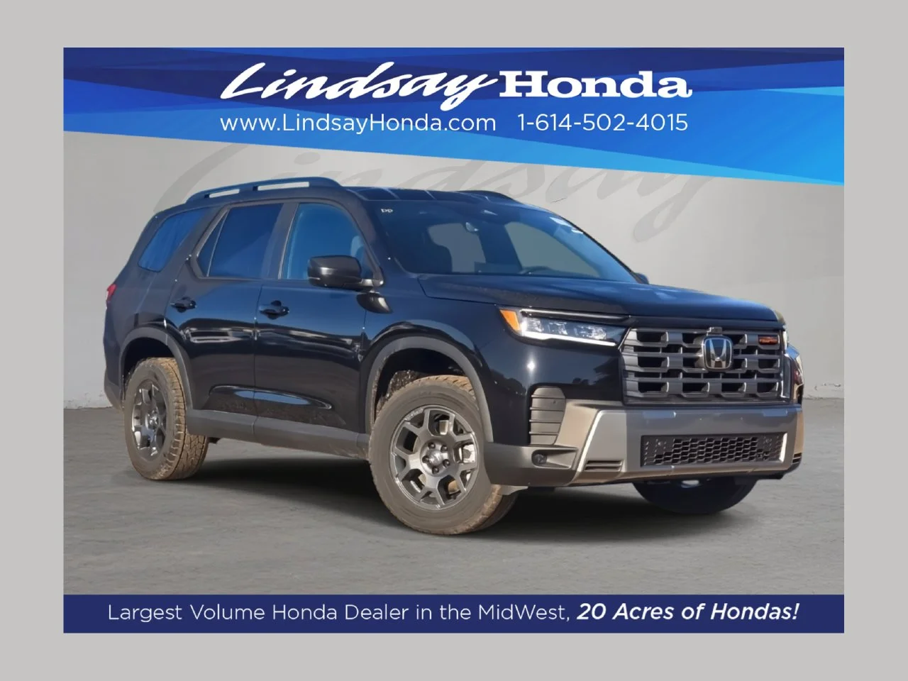 New 2026 Crystal Black Pearl Honda TrailSport image 1