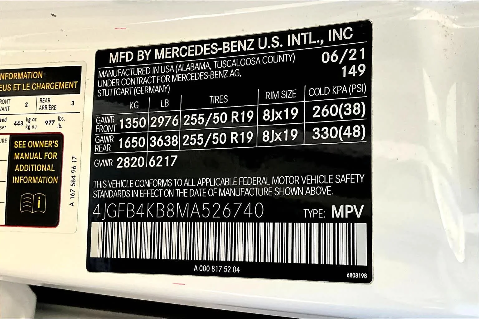 Certified Used 2021 Polar White Mercedes-Benz GLE 350 image 33