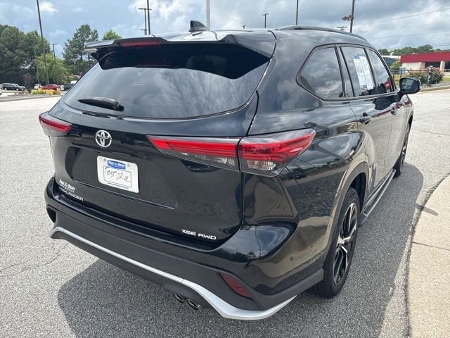 Used 2021 Midnight Black Metallic Toyota XSE image 8