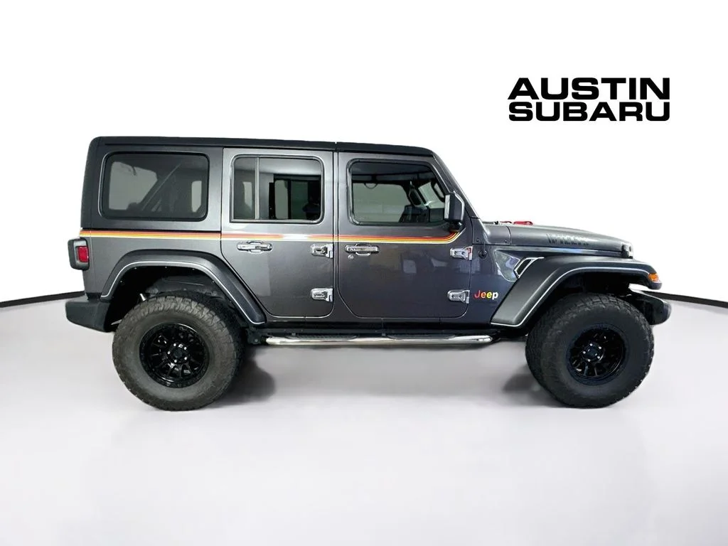 Used 2021 Gray Jeep Unlimited Willys image 8