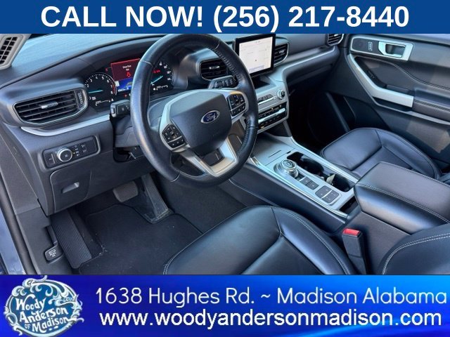 Used 2021 Infinite Blue Metallic Tinted Clearcoat Ford XLT image 6
