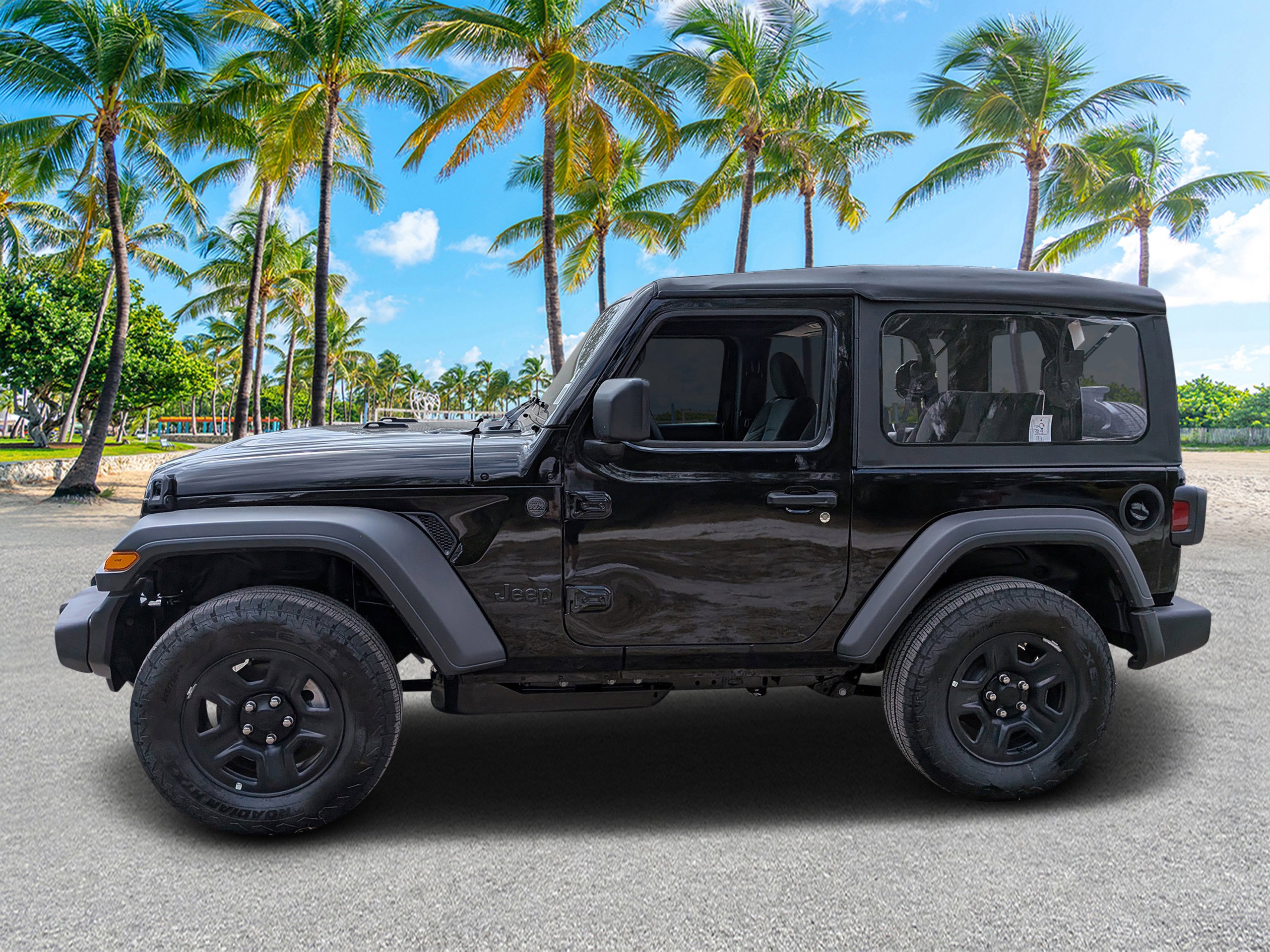 New 2026 Black Clear-Coat Exterior Paint Jeep Sport image 6