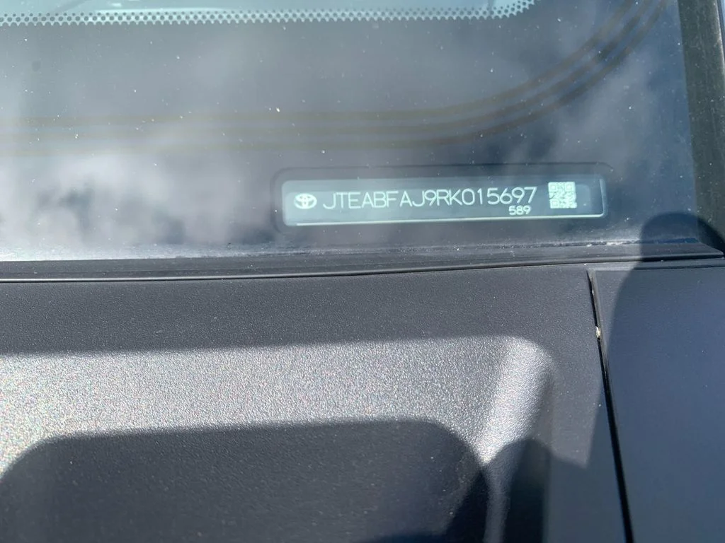 Used 2024 White Toyota 1958 image 9