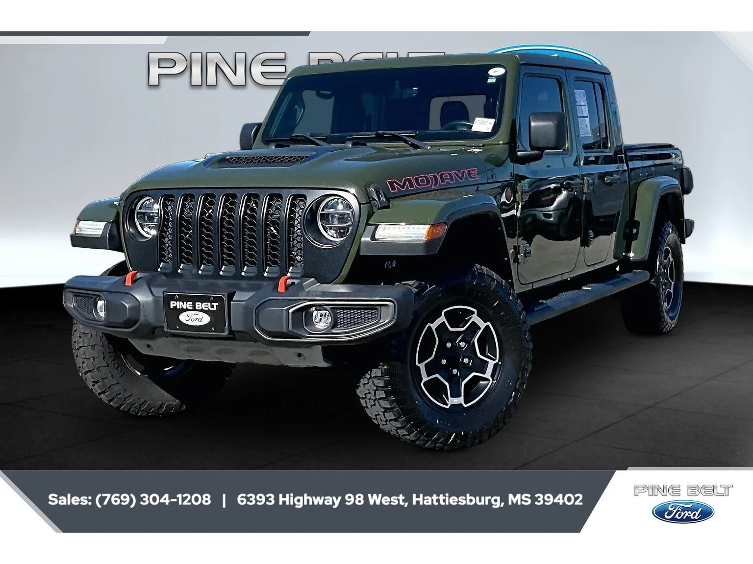 Used 2022 Sarge Green Clearcoat Jeep Mojave image 10
