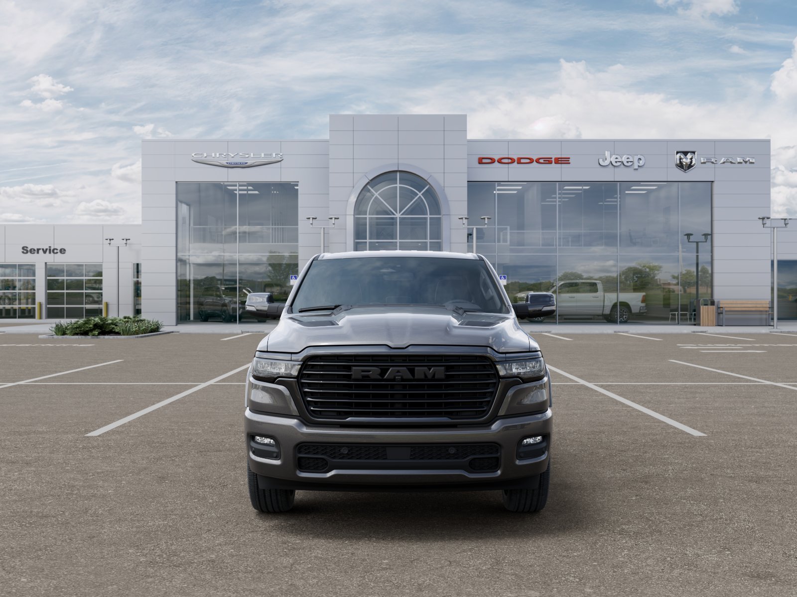 New 2026 Granite Crystal Metallic Clear-Coat Exterior Paint RAM Laramie image 21