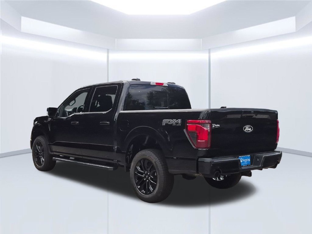 New 2026 Agate Black Metallic Ford XLT image 3