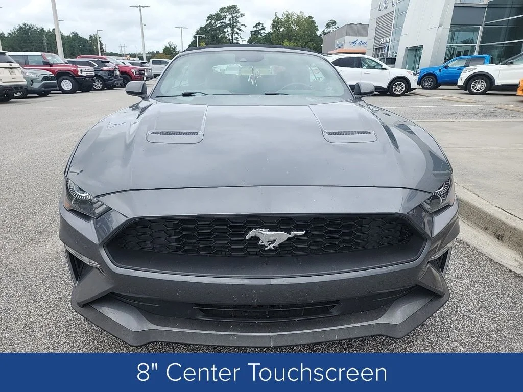 Used 2022 Gray Metallic Ford EcoBoost Premium image 3