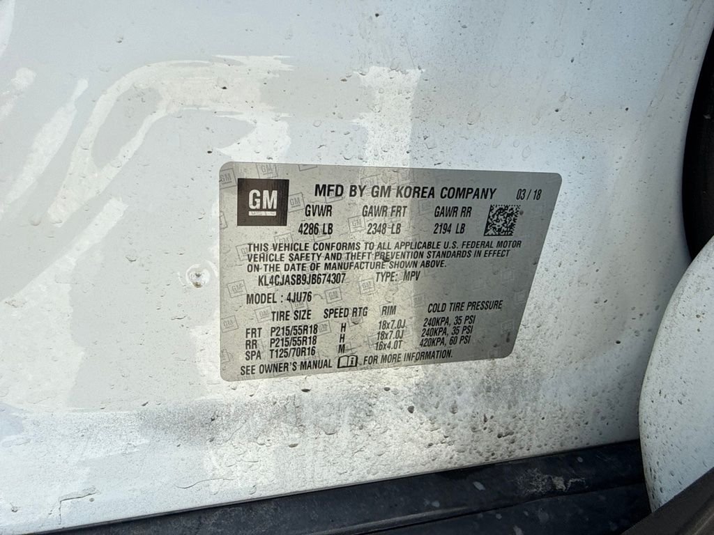 Used 2018 White Buick Preferred image 17