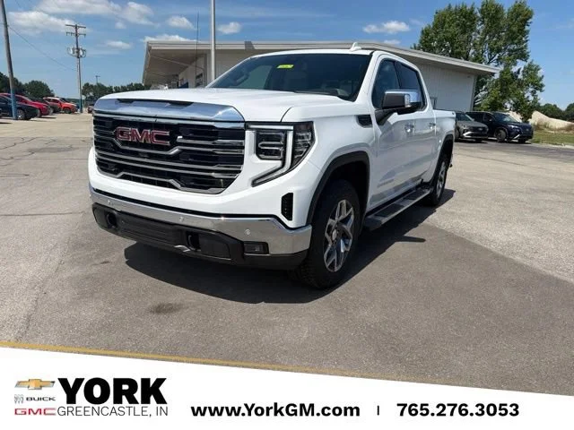 New 2026 Summit White GMC SLT image 1