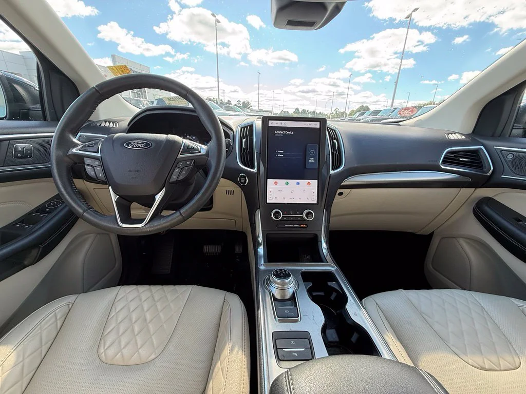 Used 2024 Blue Ford Titanium image 9