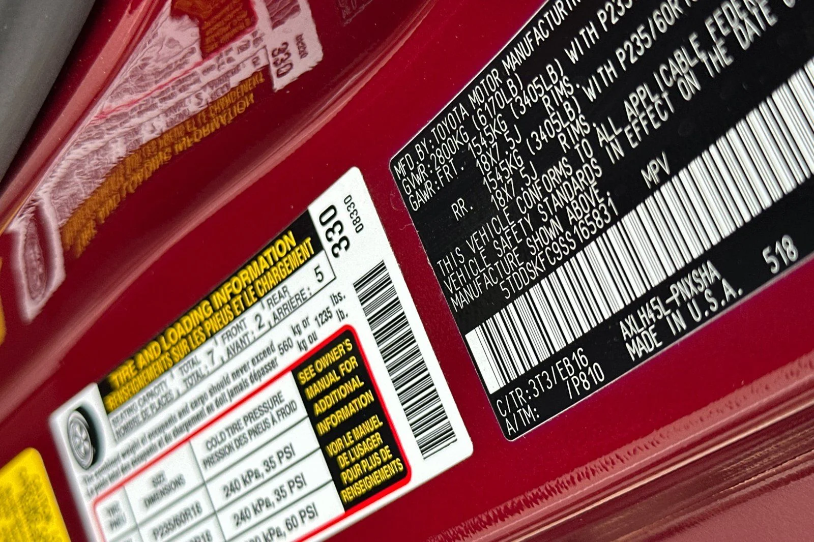 Certified Used 2025 Red Toyota XSE image 33
