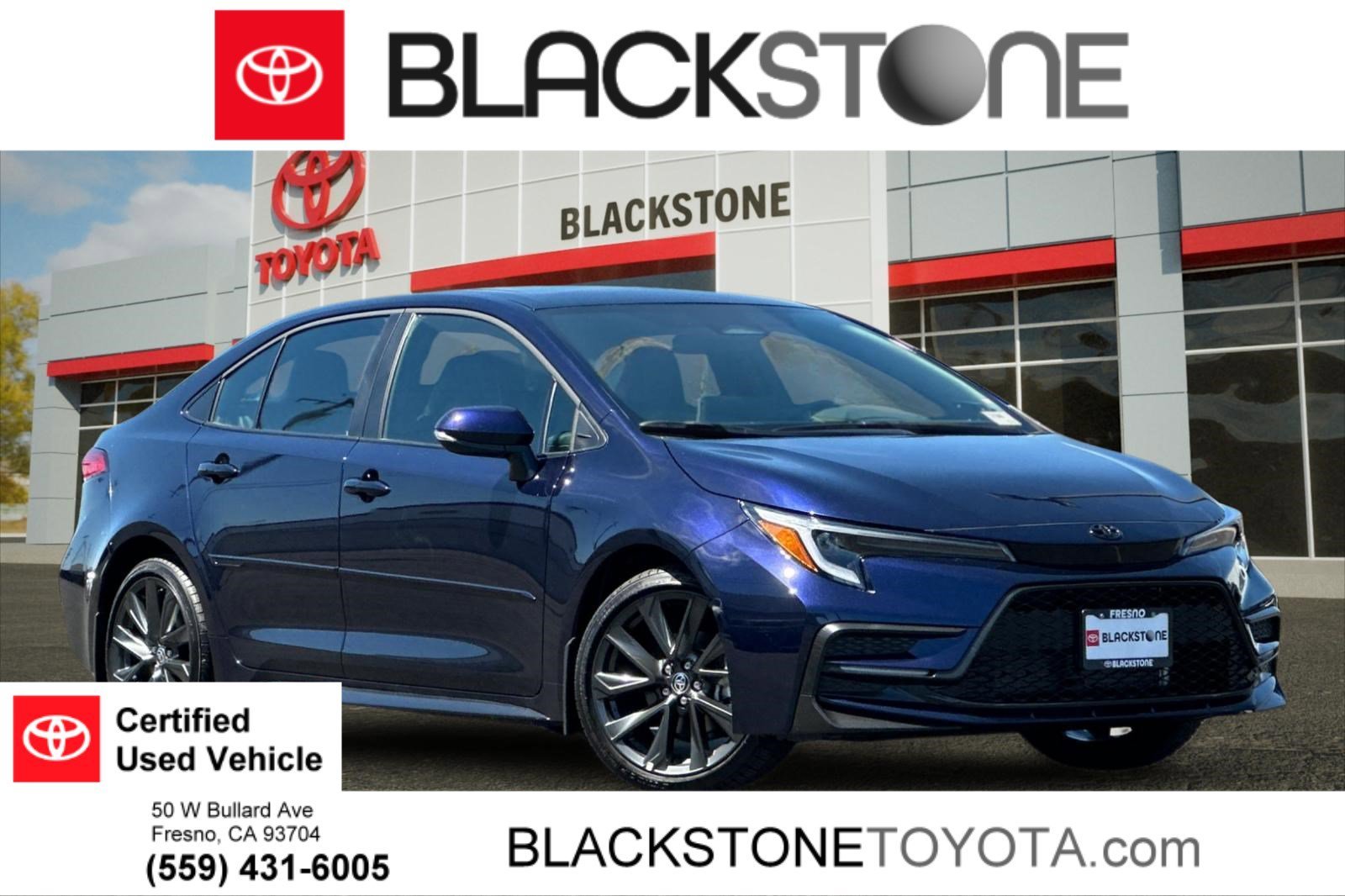 Certified Used 2026 Midnight Black Toyota XSE image 1