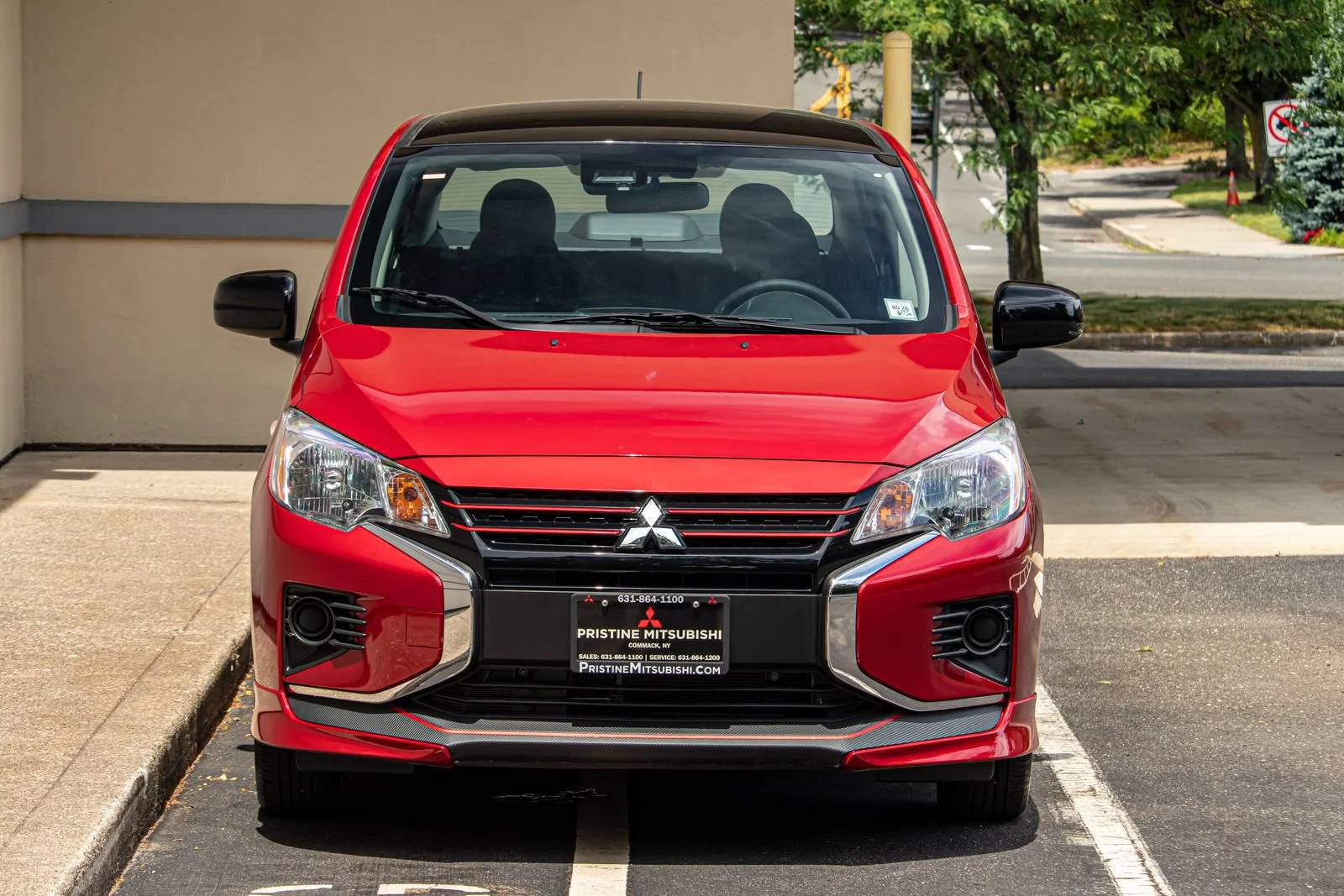 New 2024 Red Mitsubishi Black Edition image 2