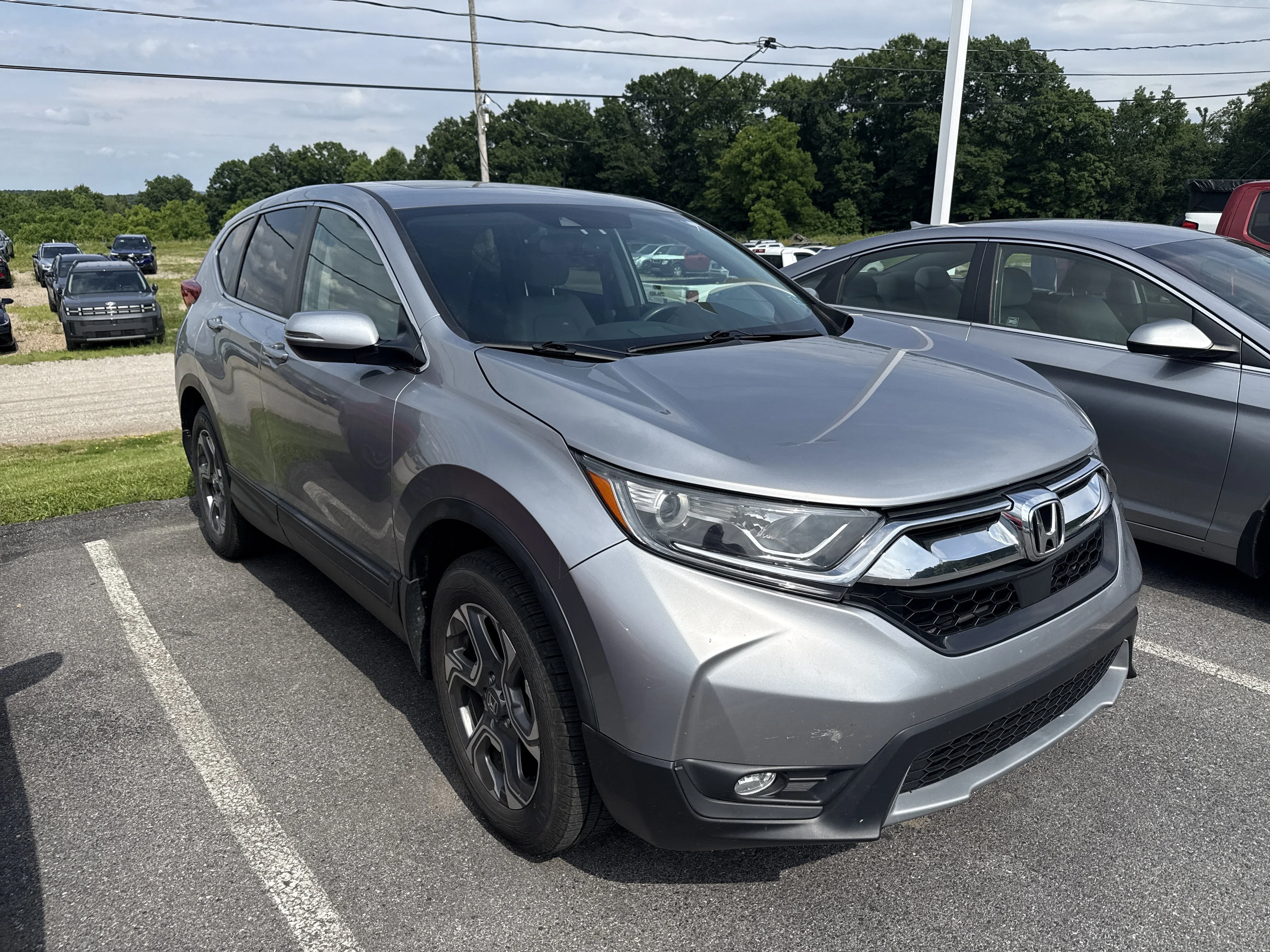 Certified 2017 Honda CR-V EX-L with VIN 2HKRW2H8XHH664896 for sale in Indiana, PA