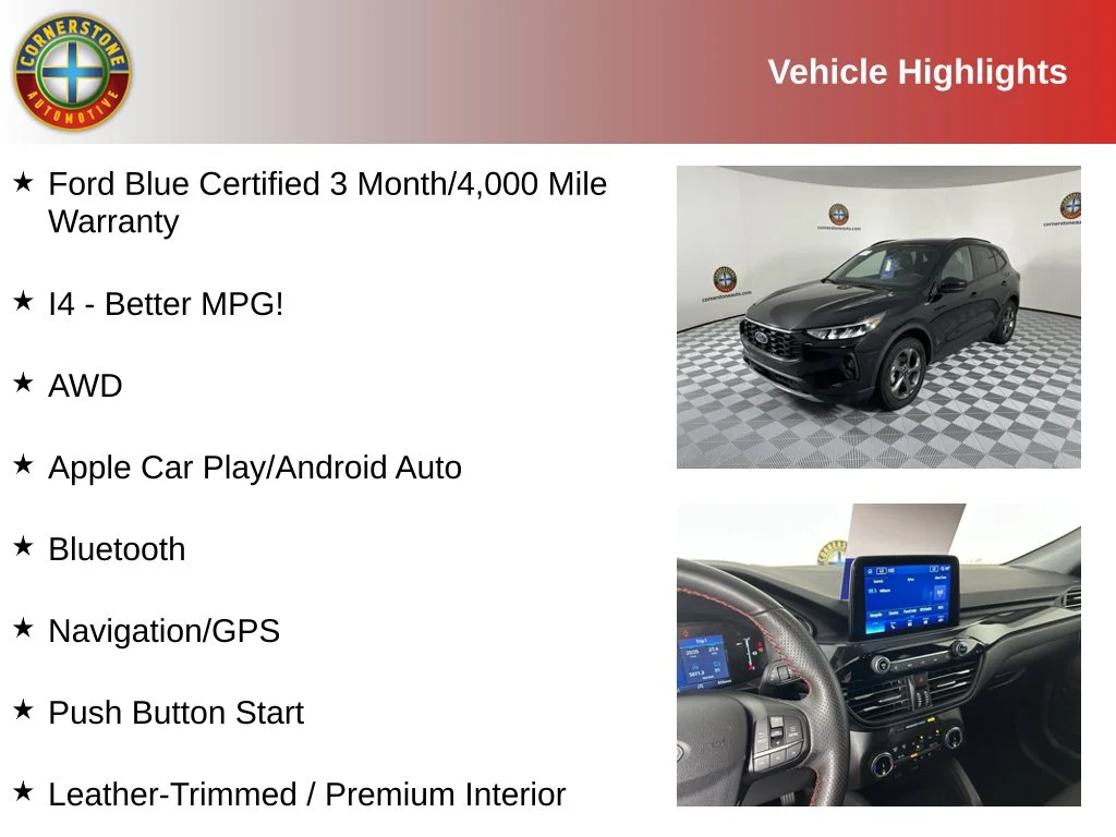 Used 2025 Ford Escape ST-Line Select with VIN 1FMCU9NA4SUA85522 for sale in Elk River, Minnesota