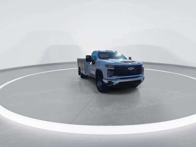 New 2026 Summit White Chevrolet Work Truck image 3