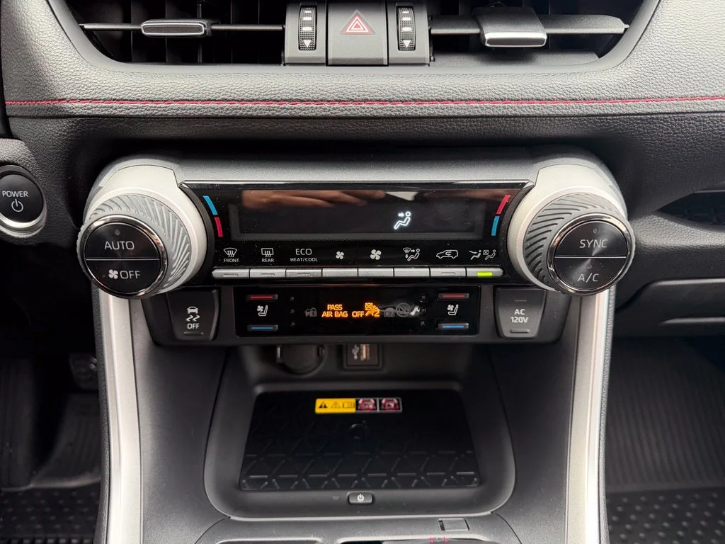 Used 2025 Wind Chill Pearl/Midnight Black Metallic Toyota XSE image 23