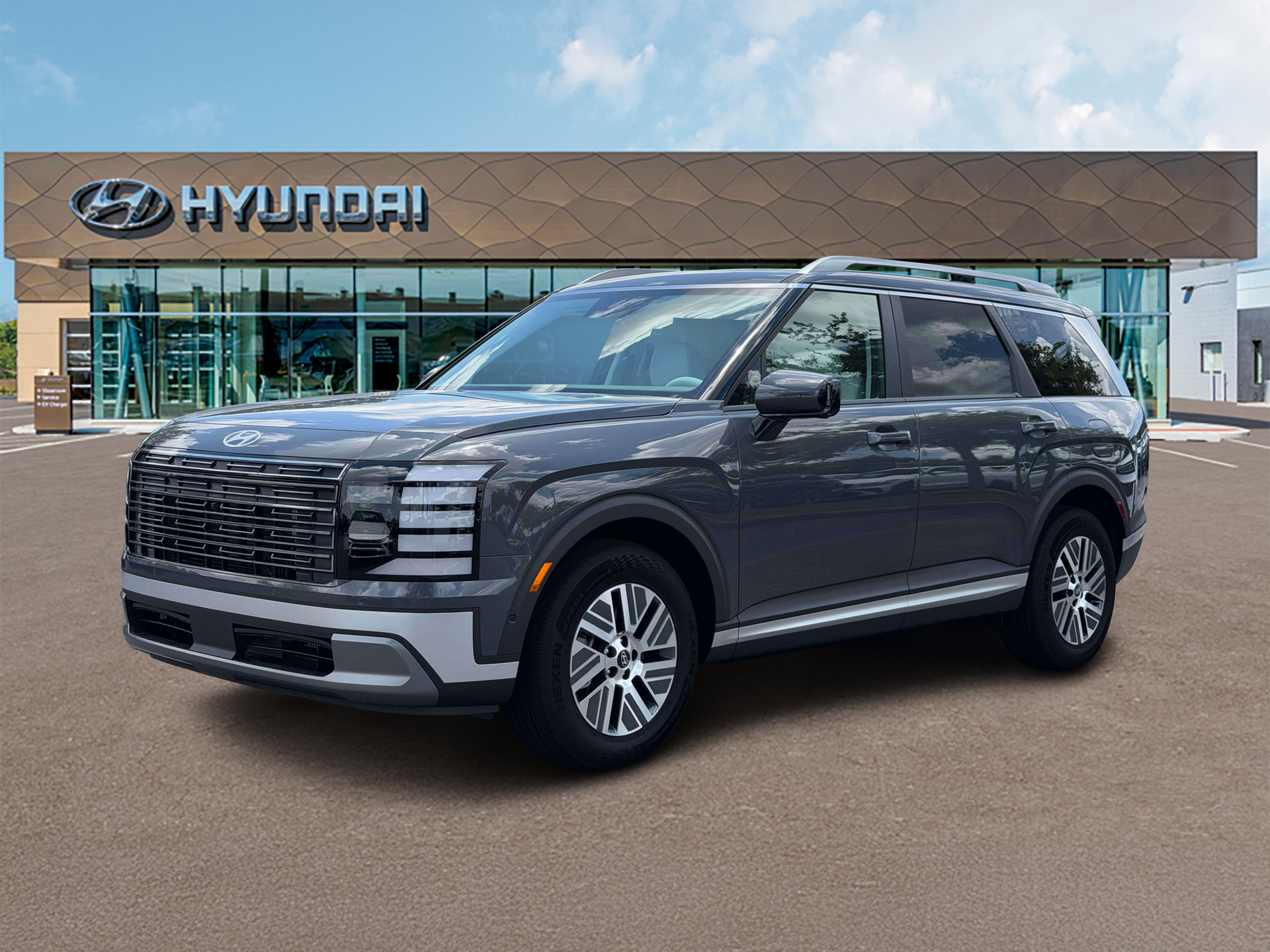 New 2027 Gray Hyundai Blue SEL Premium image 2