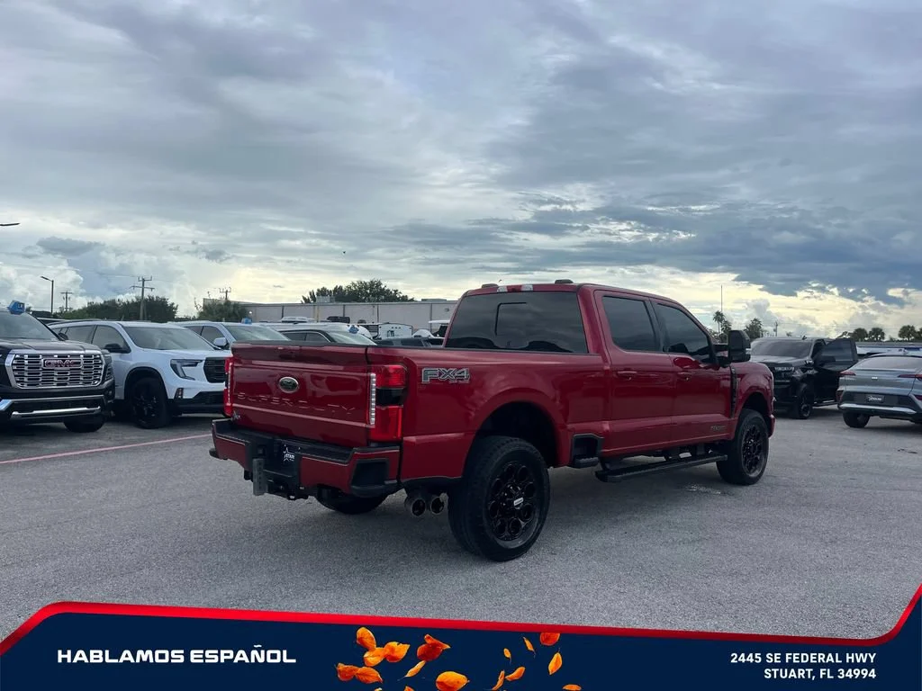 Used 2024 Red Ford LARIAT image 7