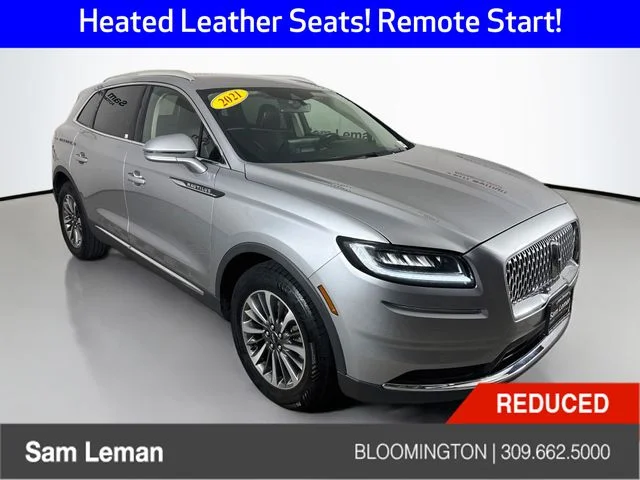 2021 Lincoln Nautilus Standard for sale at Sam Leman Chrysler Jeep Dodge of Bloomington