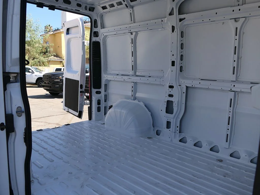 New 2026 Bright White Clear Coat RAM Cargo Van Tradesman High Roof 136" WB w/Pass Seat image 21