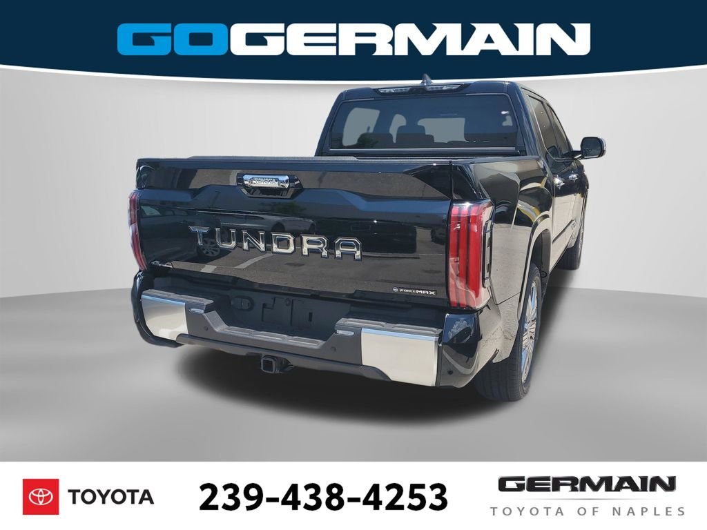 New 2026 Midnight Black Metallic Toyota Tundra Capstone image 6