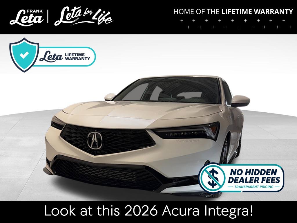 New 2026 Platinum White Pearl Acura w/A-Spec Package image 9