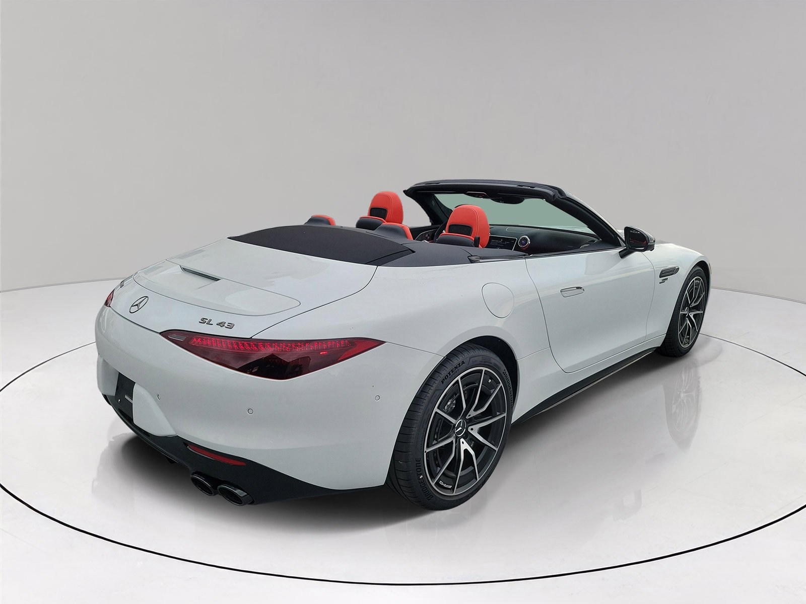 New 2027 MANUFAKTUR Moonlight White Metallic Mercedes-Benz AMG® SL 43 Roadster image 61