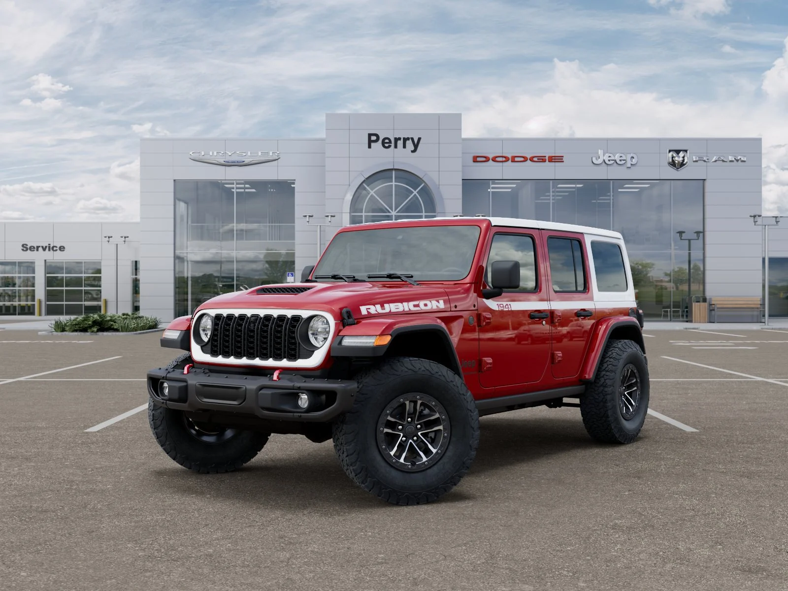 New 2026 Firecracker Red Clear-Coat Exterior Paint Jeep Rubicon X image 25