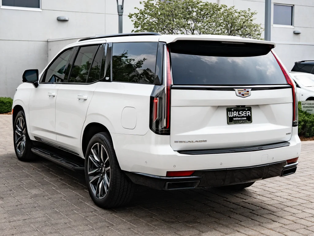 Used 2023 Crystal White Tricoat Cadillac Sport image 6