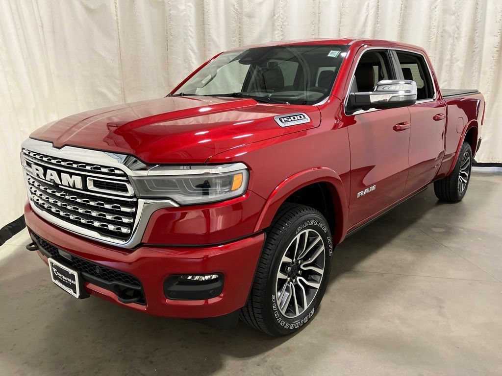 New 2026 Molten Red Pearl-Coat Exterior Paint RAM Longhorn image 27
