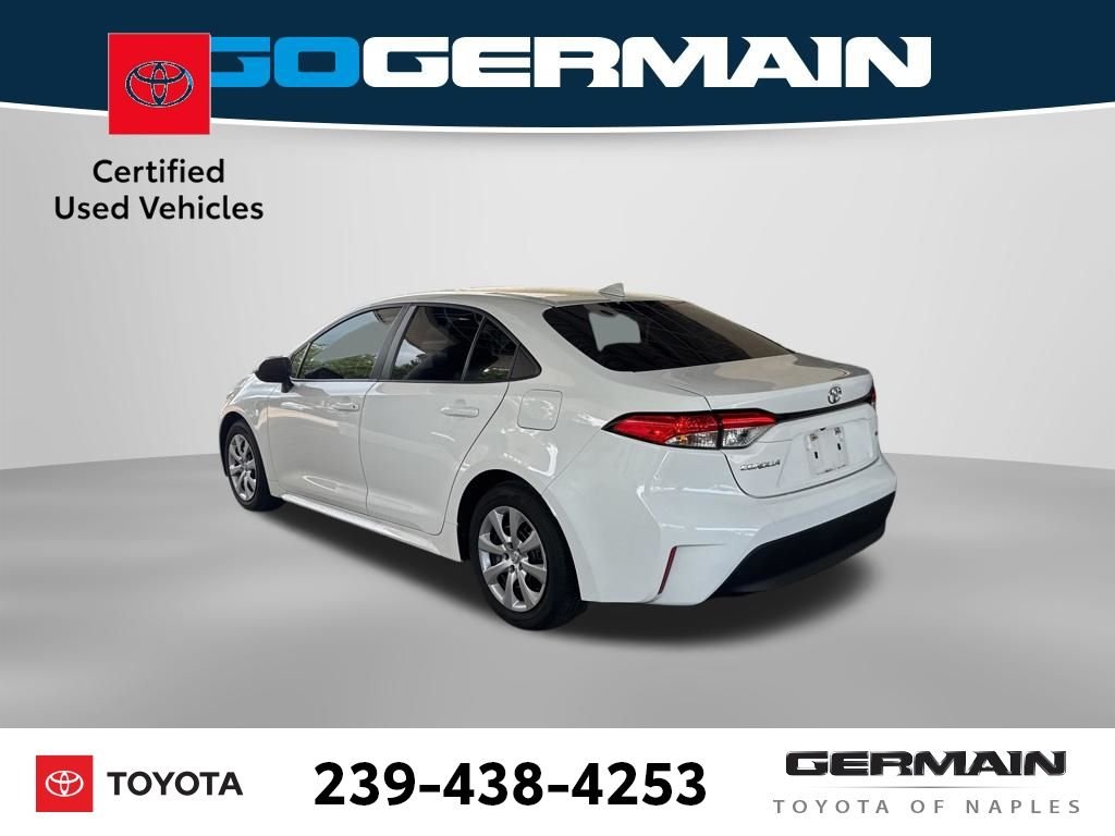 Certified Used 2024 White Toyota LE image 3