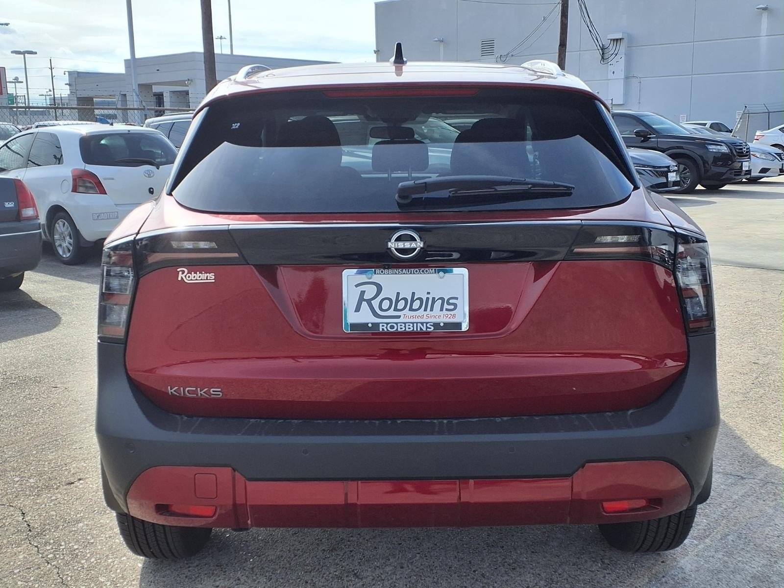 2026 Nissan Kicks SV Red at Robbins Nissan