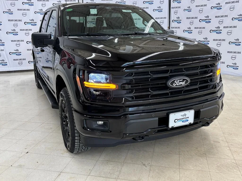 New 2026 Agate Black Metallic Ford XLT image 1