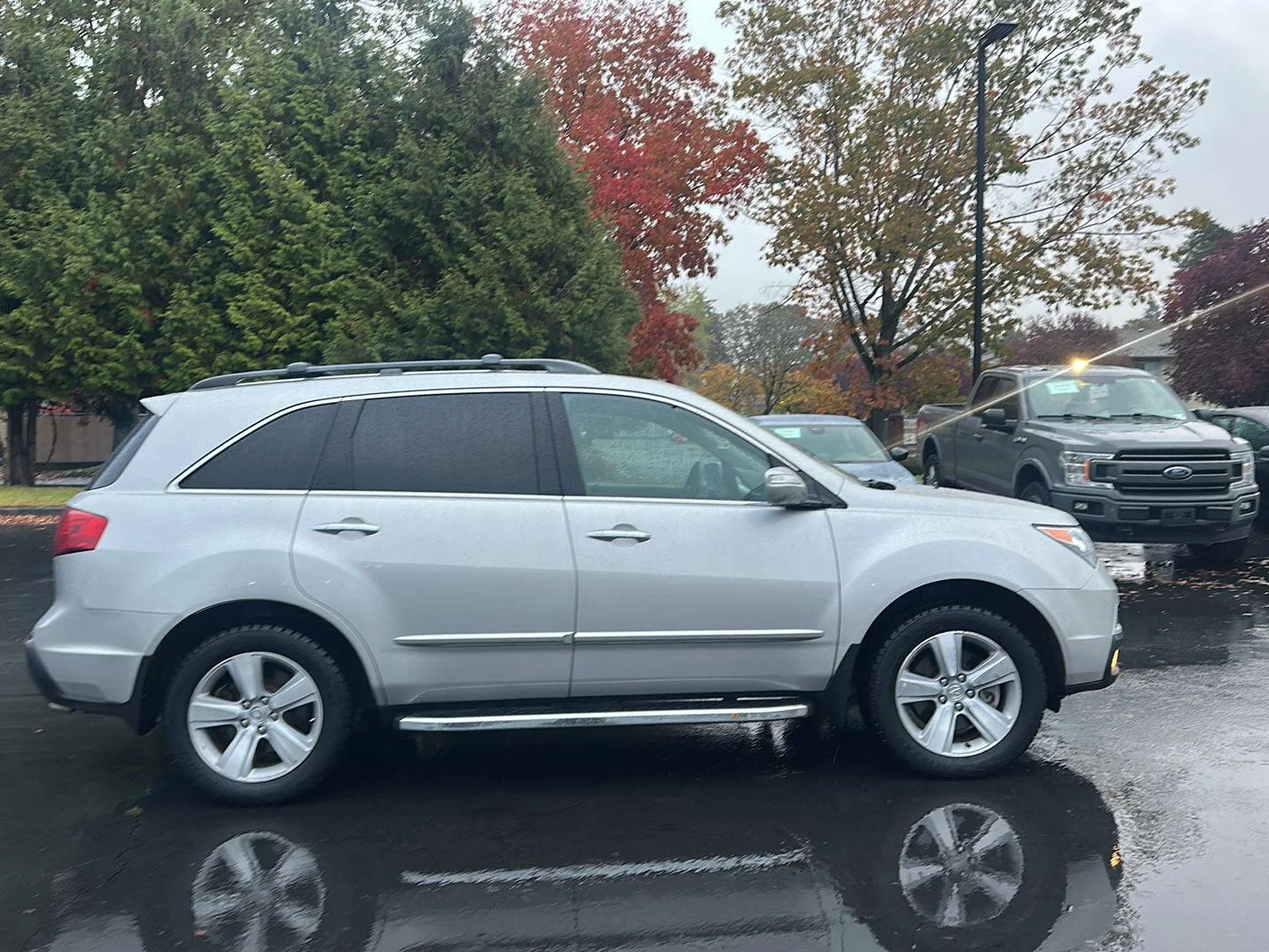 Used 2013 Palladium Metallic Acura Tech Pkg image 6