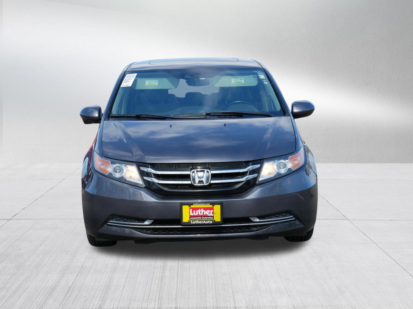 Used 2015 Honda Odyssey EX-L with VIN 5FNRL5H60FB122646 for sale in Hopkins, Minnesota