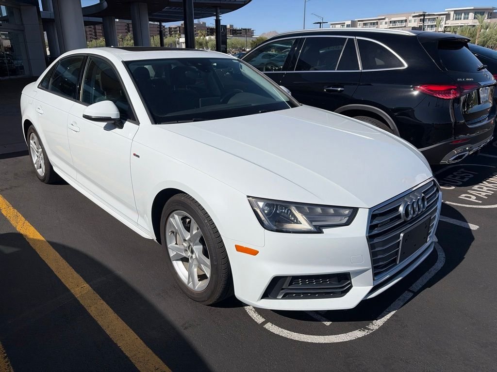 Used 2018 Glacier White Metallic Audi 2.0T image 3