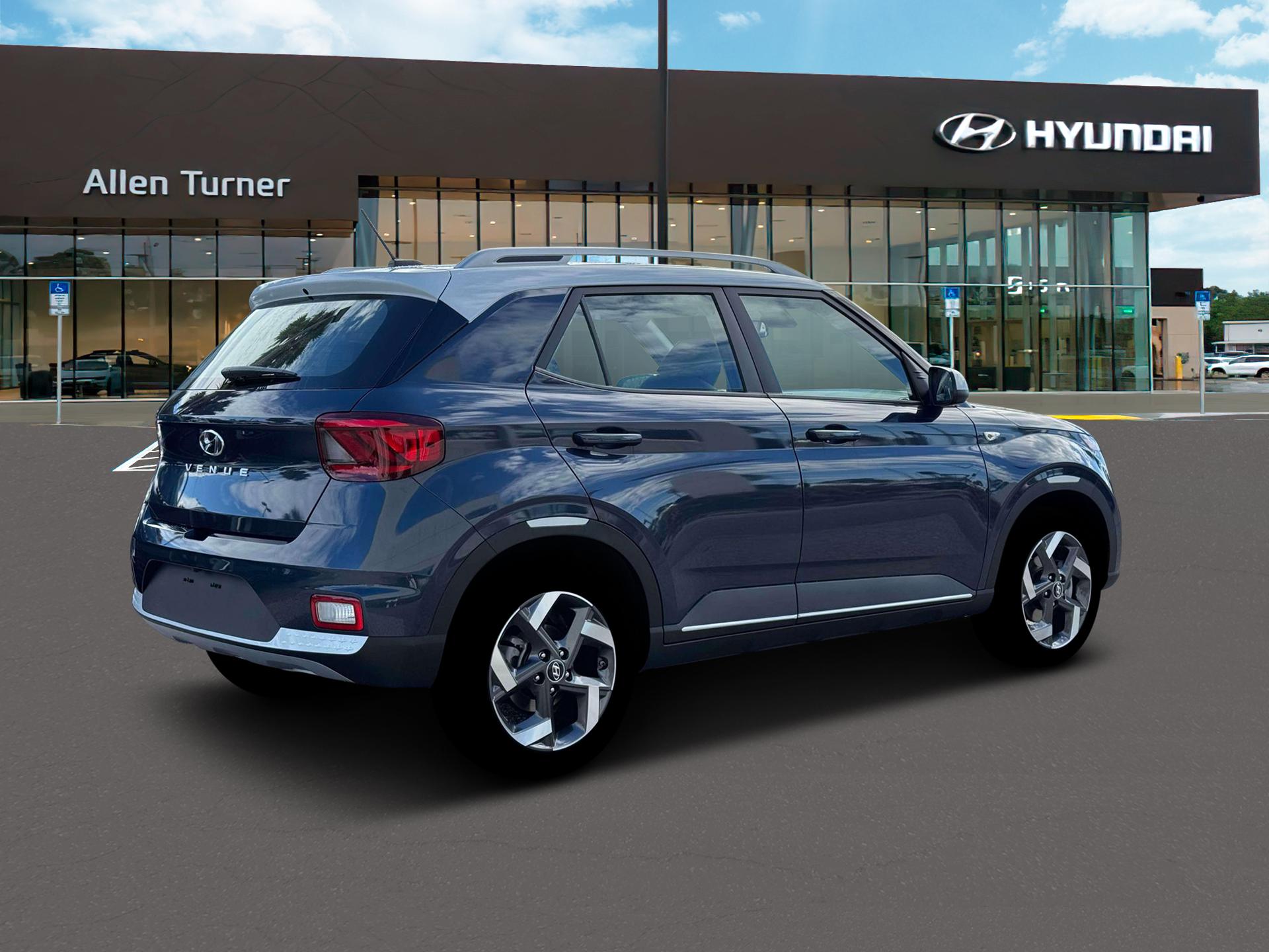 New 2026 Denim w/White Roof Hyundai SEL w/Two-Tone Roof image 8