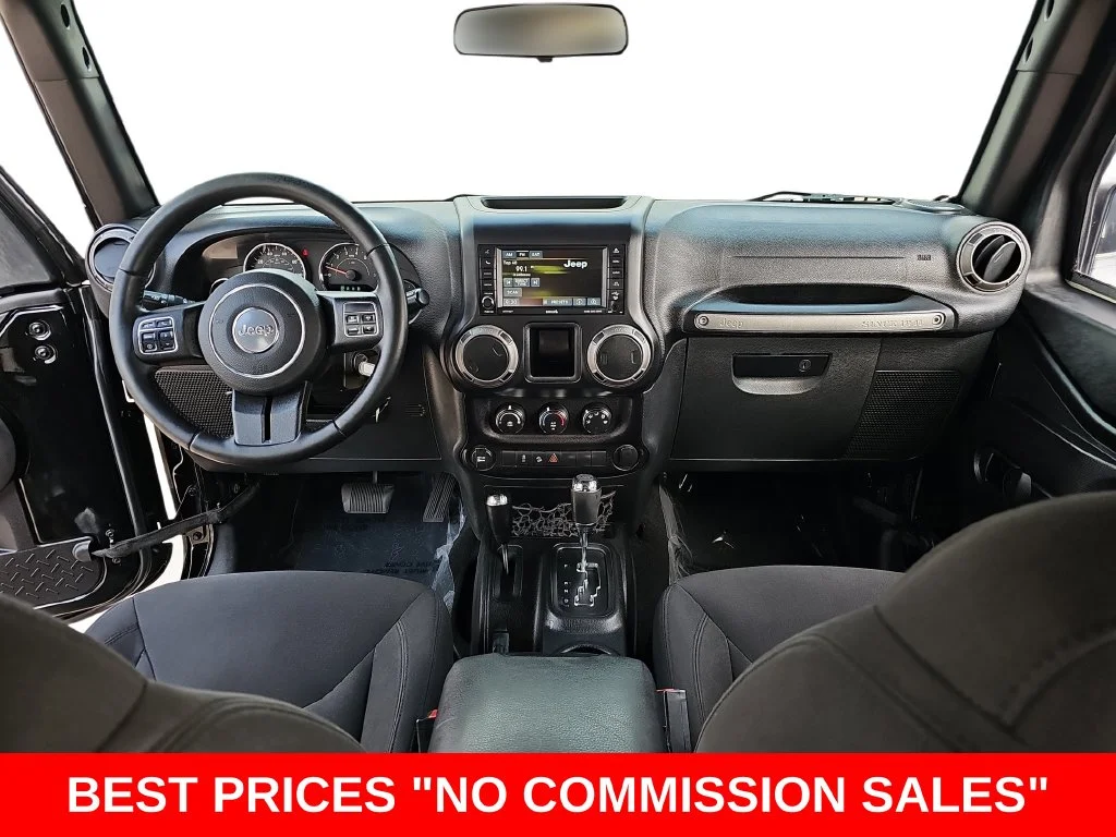 Used 2016 Black Jeep Unlimited Sport image 9