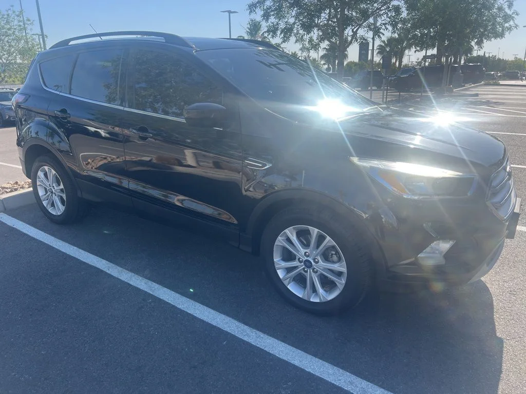 Used 2018 Ford Escape SE with VIN 1FMCU0GD7JUC37228 for sale in Las Vegas, NV