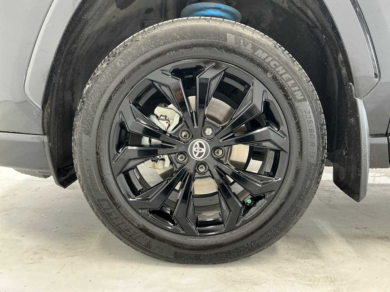 Used 2023 Midnight Black Metallic Toyota Hybrid SE image 9