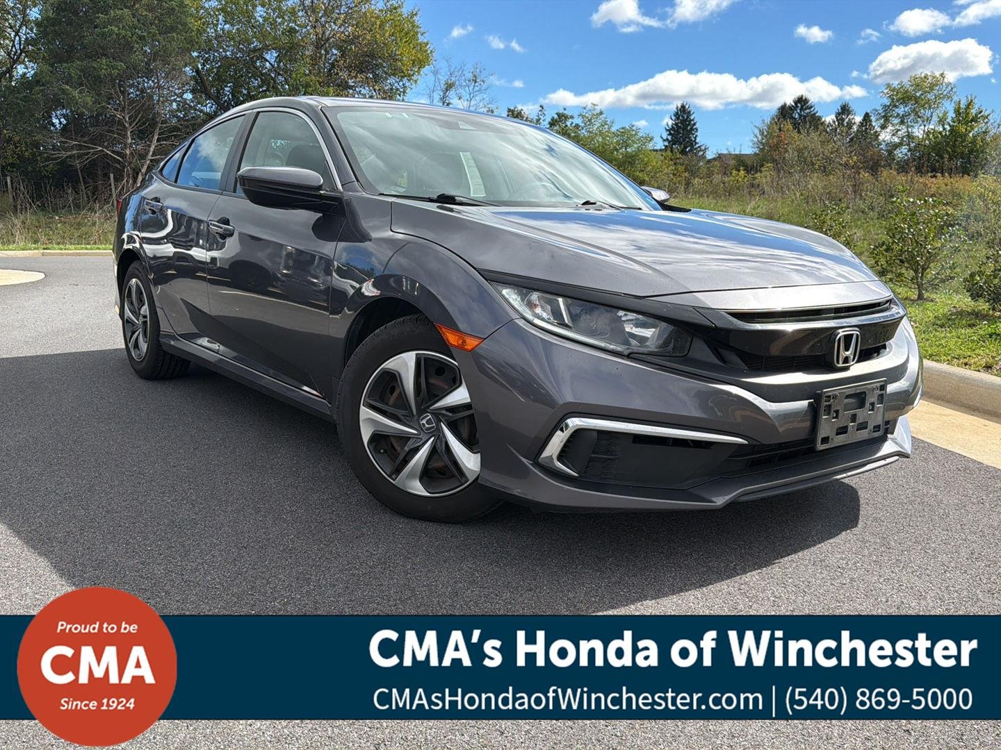 Used 2019 Modern Steel Metallic Honda LX image 1