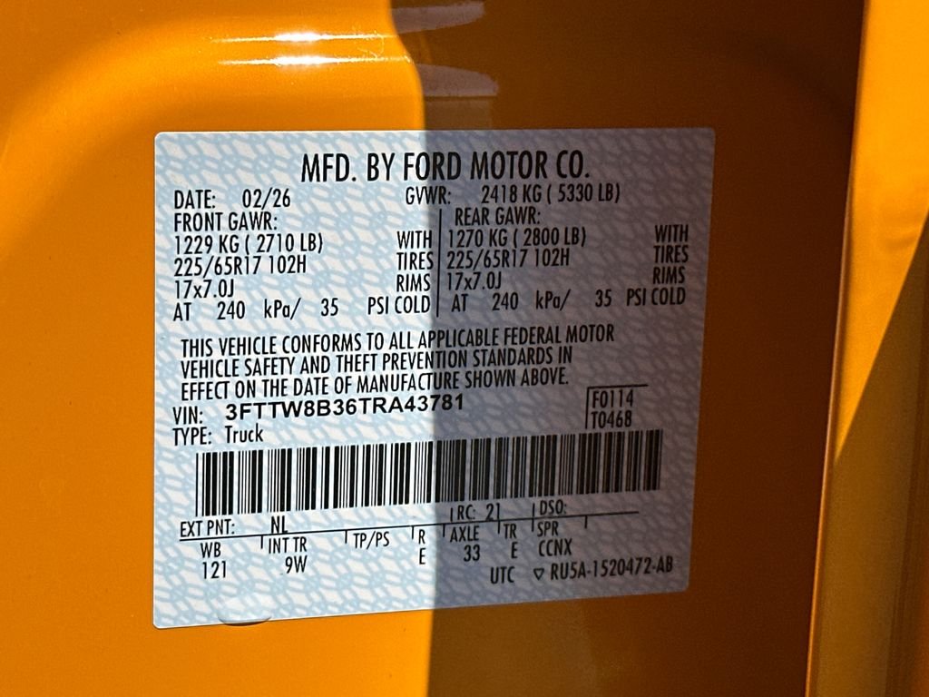 Certified Used 2026 Orange Ford XL image 33
