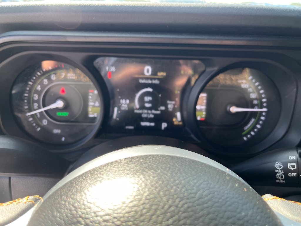 Used 2024 White Jeep Sahara 4xe image 15