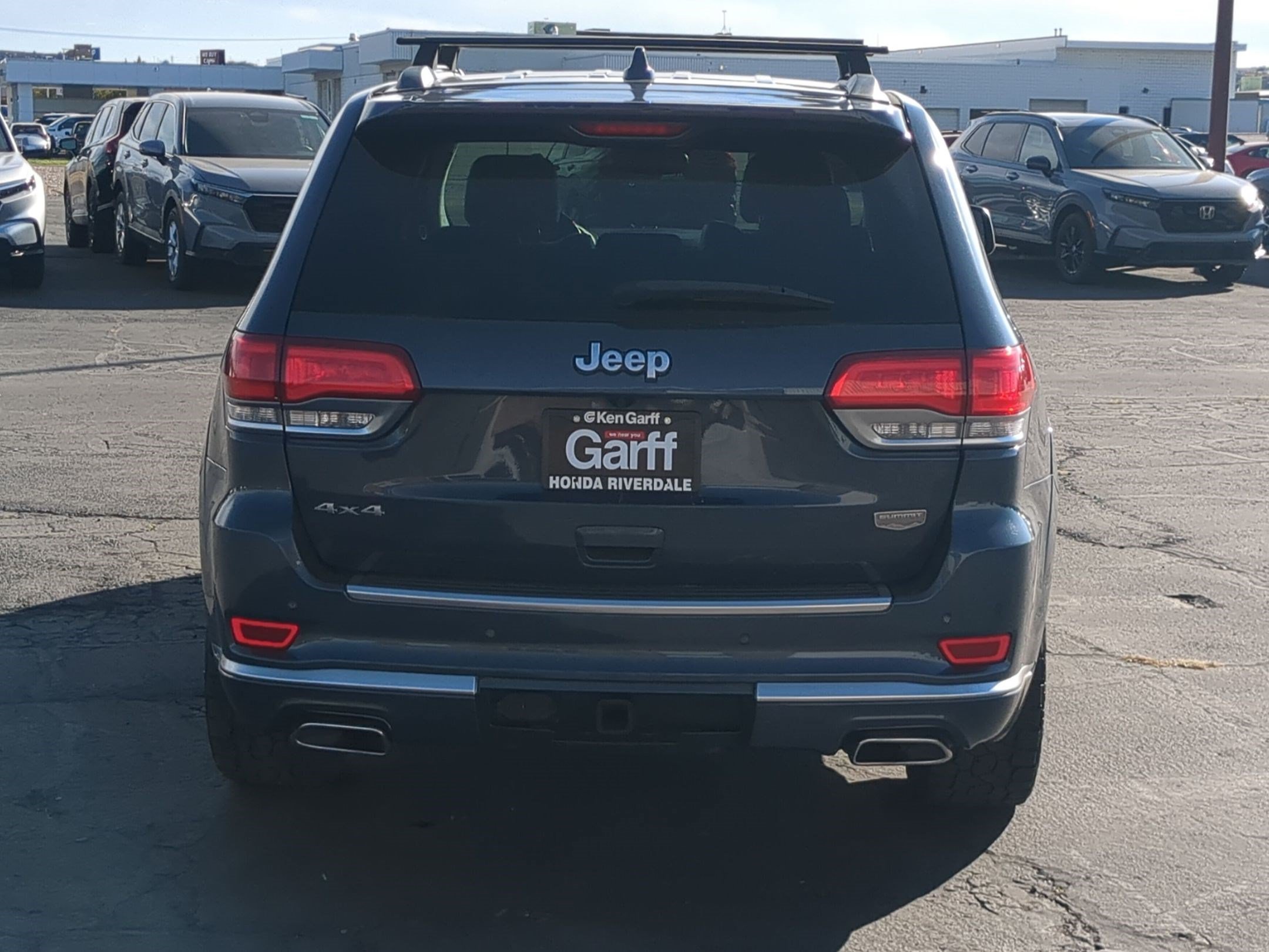 Used 2020 Slate Blue Pearlcoat Jeep Summit image 4