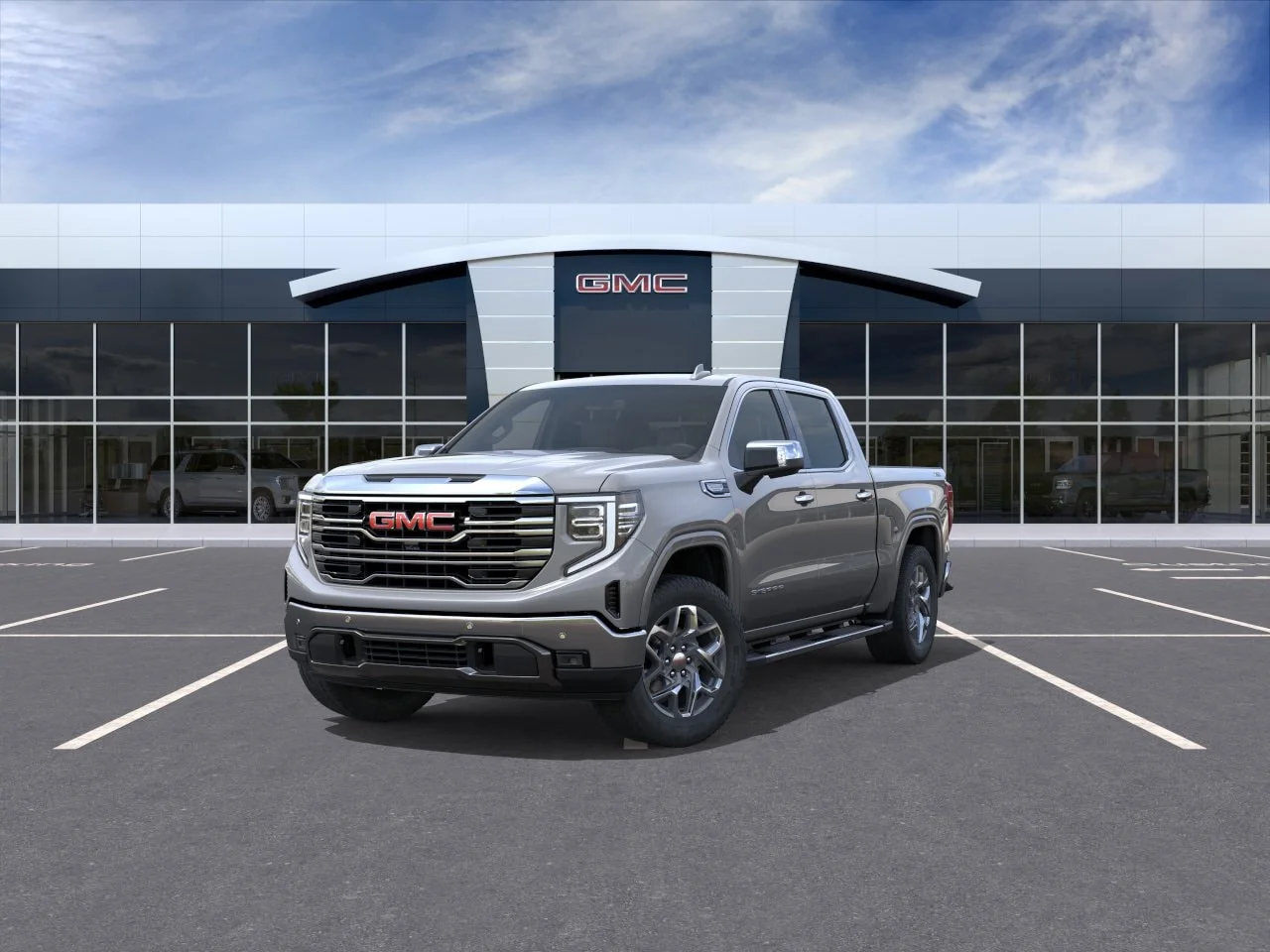 New 2026 Sterling Metallic GMC SLT image 28